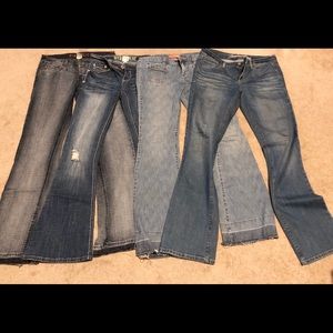 Jean bundle 2 hydraulic, Calvin Klein, AE & A&F